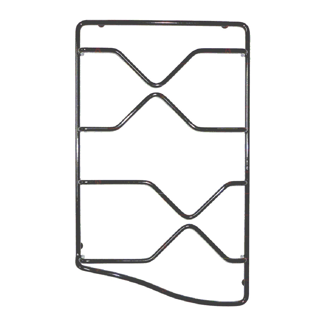 GRIGLIA FILO SMALT. 2 F. 450X275 DX - WHIRLPOOL - IKEA - INDESIT - 481245858277 - P2562 - immagine 1